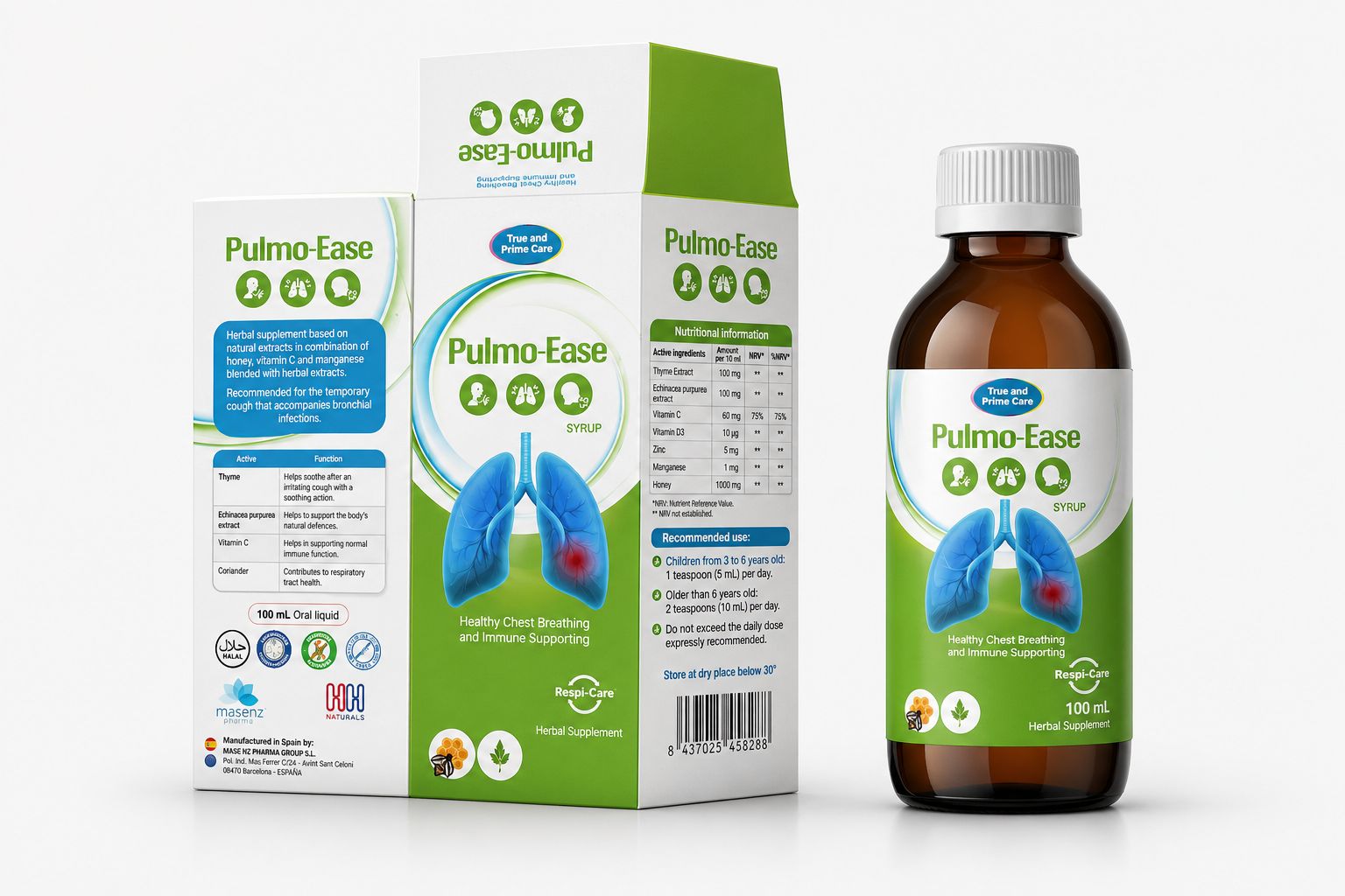Pulmo ease 100ml syrup