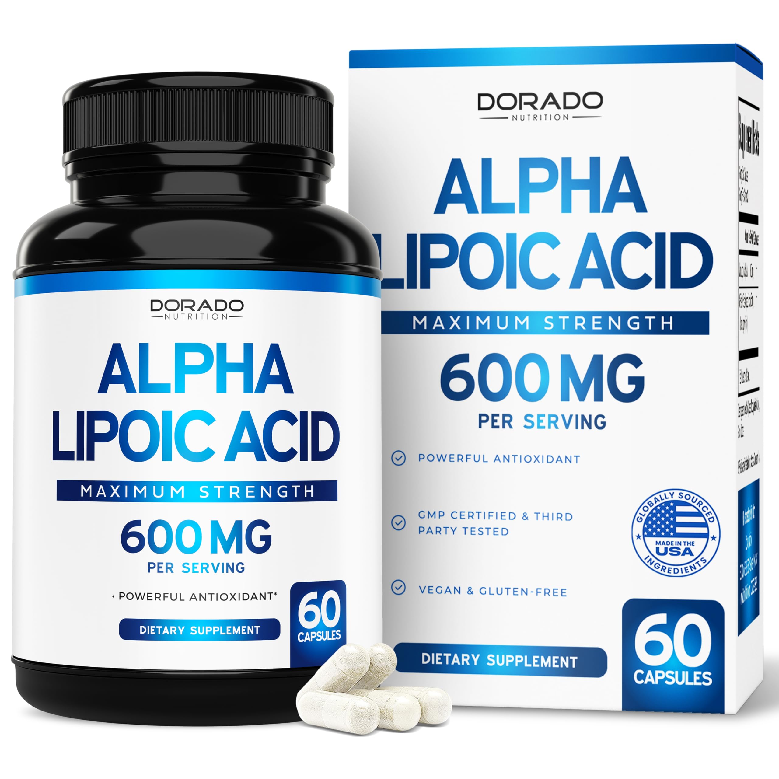 Alpha Lipoic acid 600mg 30 sticks