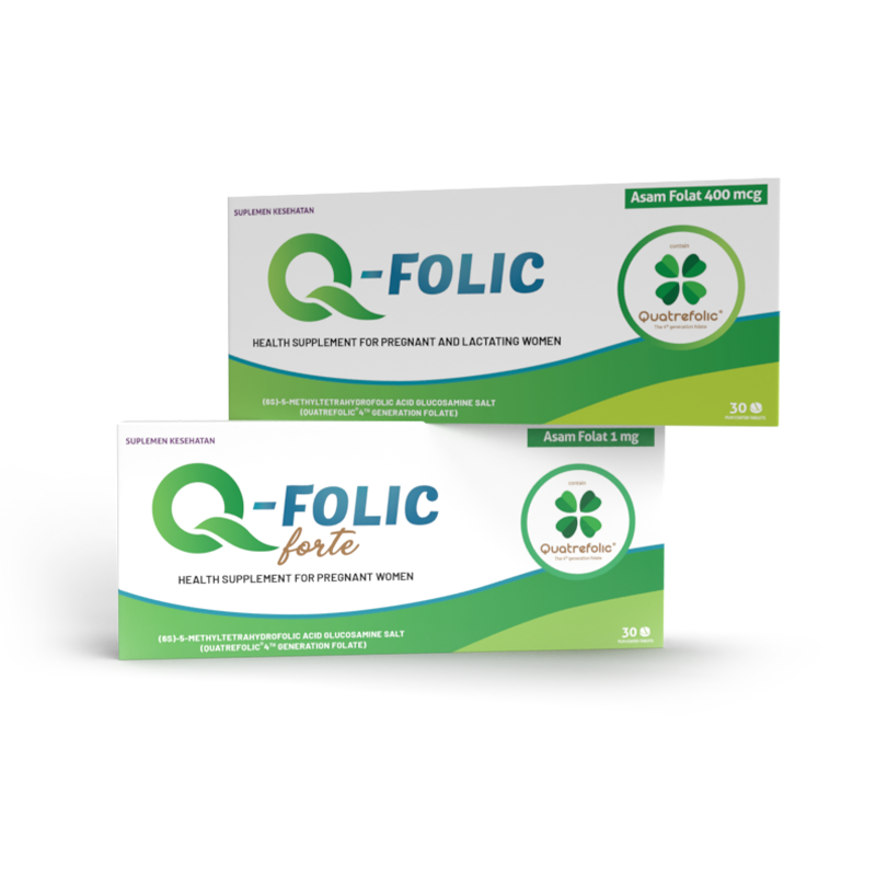 ( Quaterfolic 400mcg ) 30 capsules